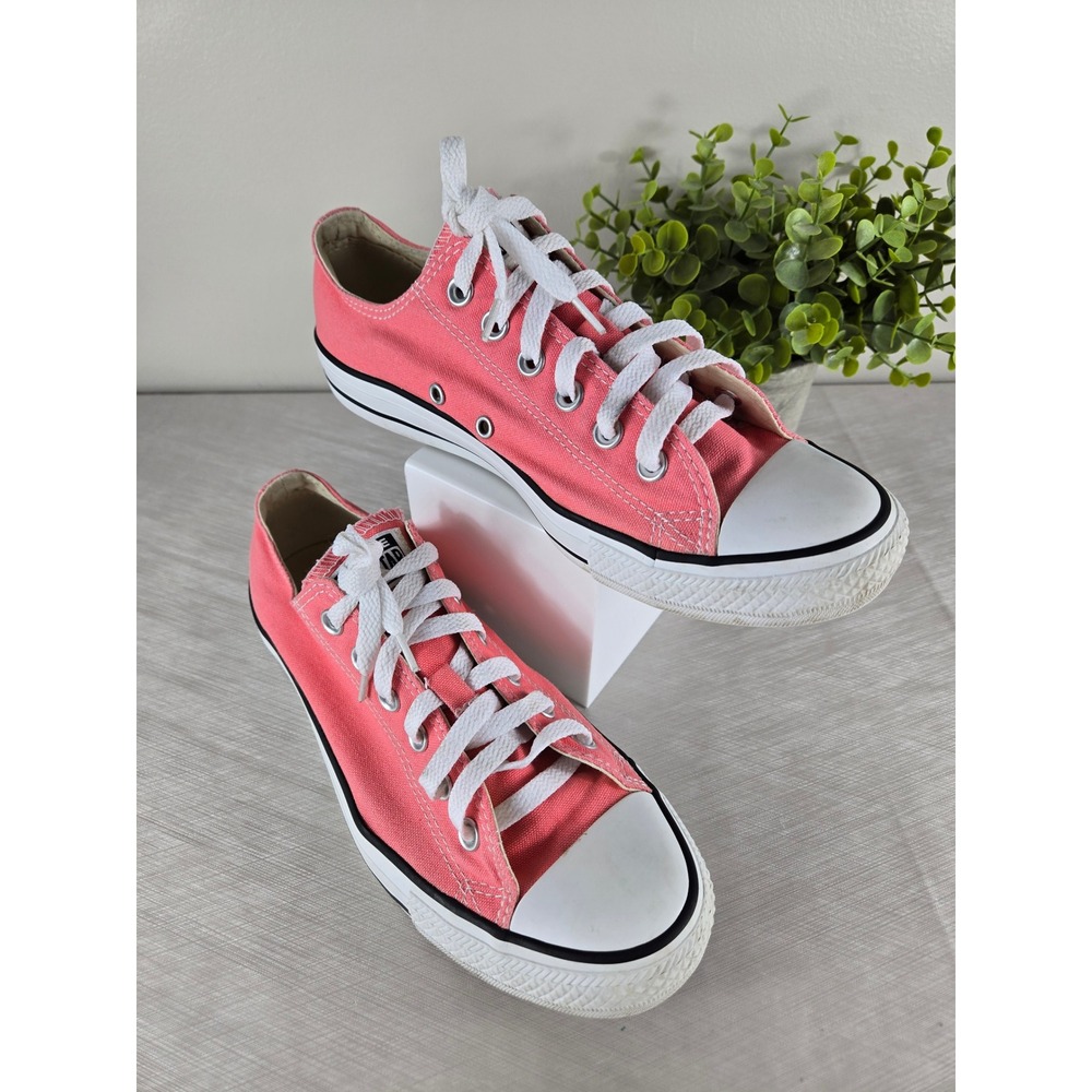 Converse Chuck Taylor All Star Low Top Pink Coral Sneakers 142378F Womens 9
